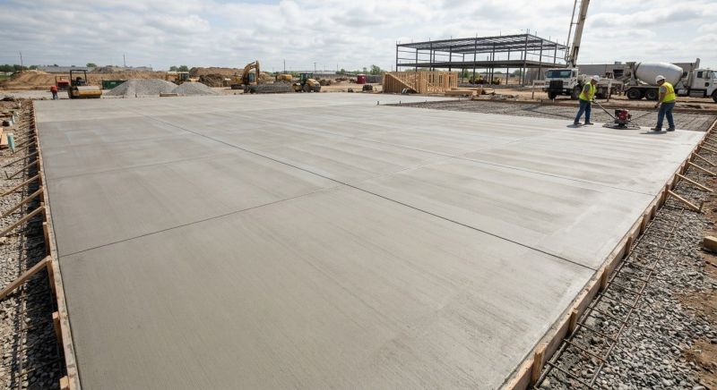 Commercial Slab Construction in Longmont, CO