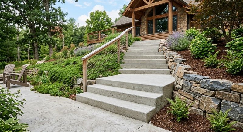 Concrete Steps Pouring in Denver, CO
