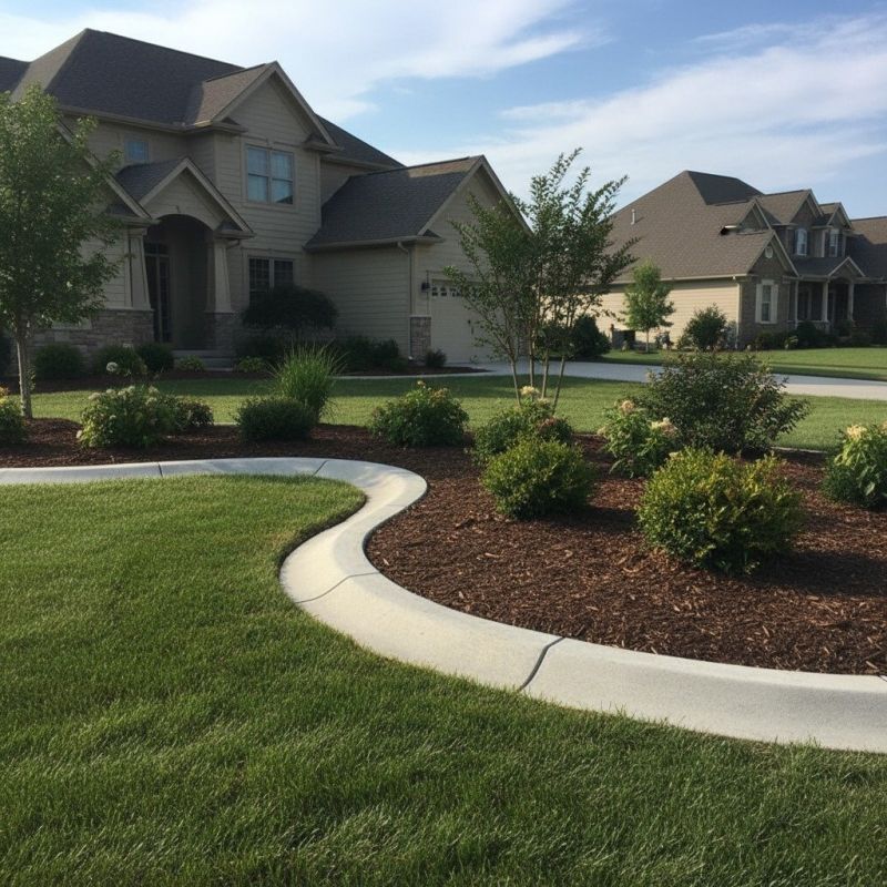 Design Options For Decorative Concrete Curbing