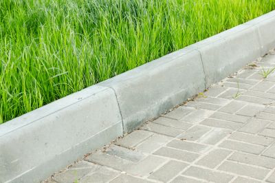 Concrete Curb Edging Service detail